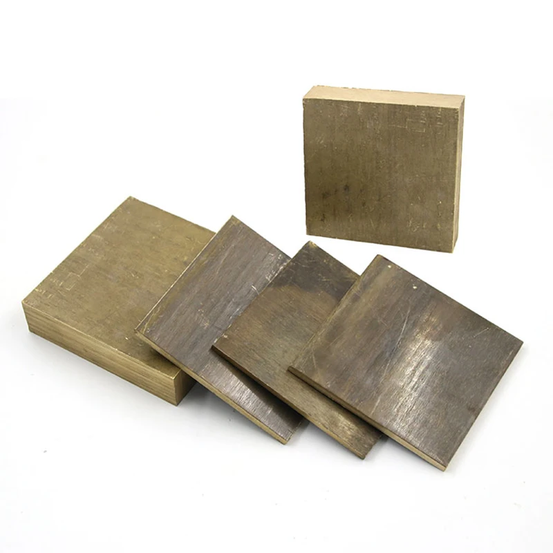 

1Pcs Aluminum Bronze Plate 100x100mm Aluminum Bronze Alloy Thick 6mm 8mm 10mm 12mm