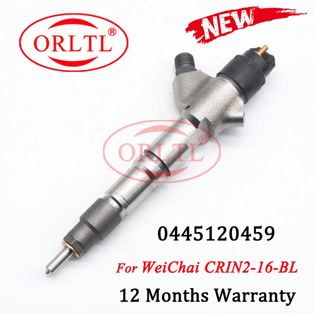 ORLTL 0445120459 Fuel Injector 0 445 120 459 Original Diesel Common Rail Injection for Bosch Weichai