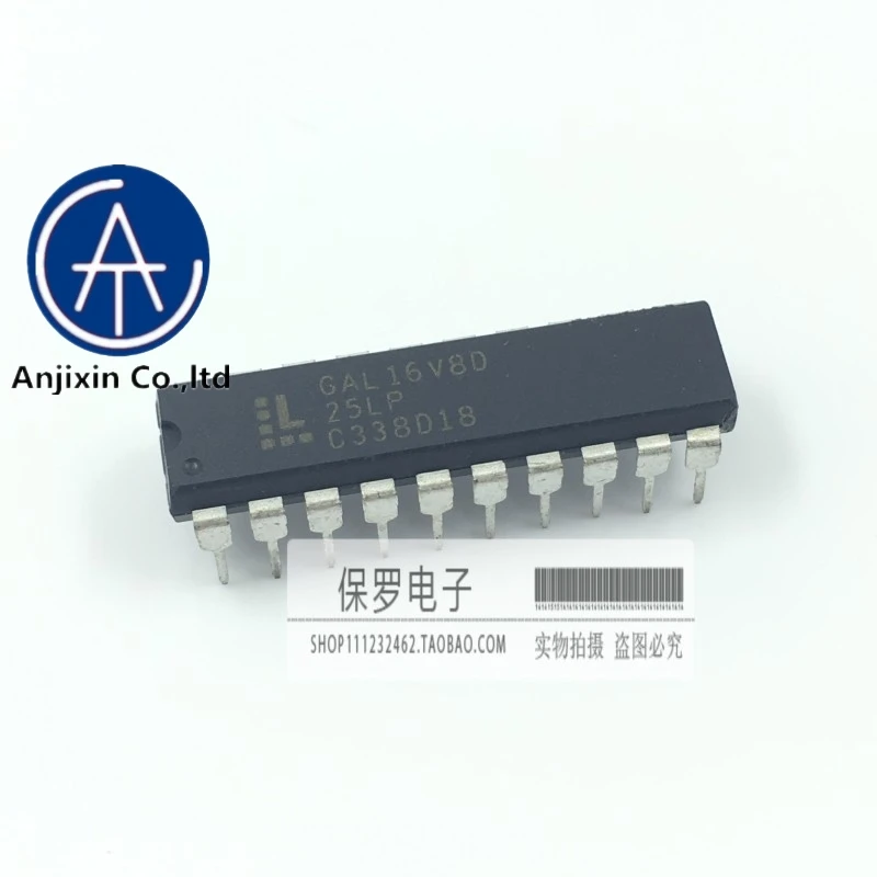 

10pcs 100% orginal new real stock Programmable logic device GAL16V8D-25LP GAL16V8D DIP-20