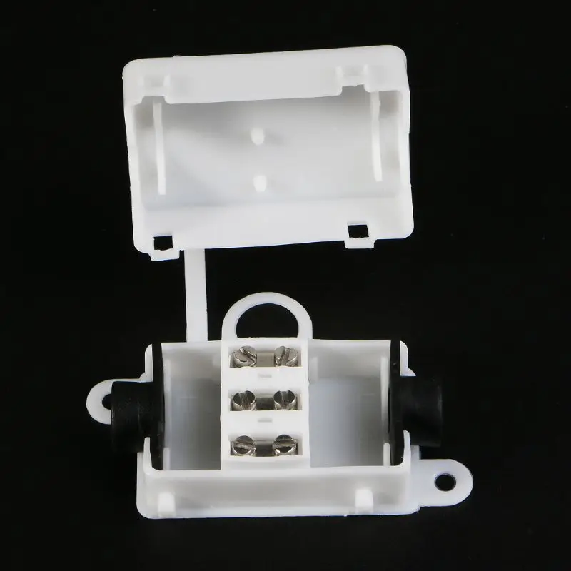 9A 250V AC 3 Pin IP44 Waterproof Electrical Cable Wire Connector Junction Box