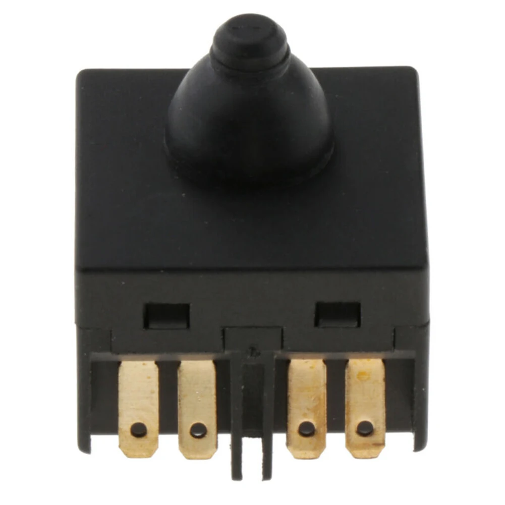 2 pezzi smerigliatrice elettrica interruttore a pulsante interruttori di controllo della velocità dell'utensile elettrico per smerigliatrice angolare da 100 mm 4 "