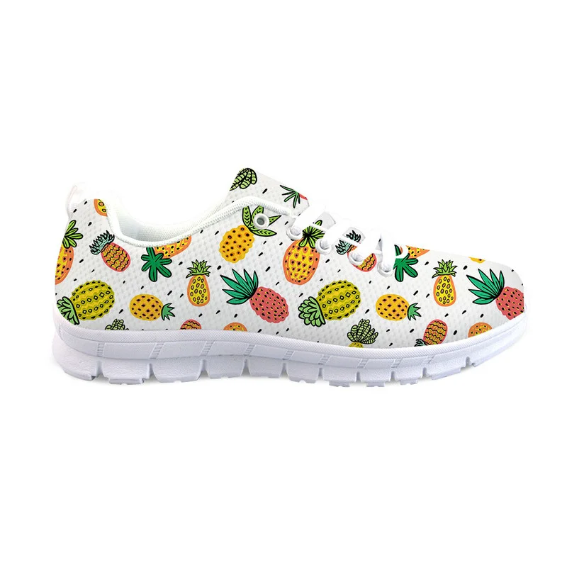 

Fashion Women Casual Shoes Cartoon Fruit Design Platform Shoes Women Sneakers Ladies White Trainers Light Weight Chaussure Femme