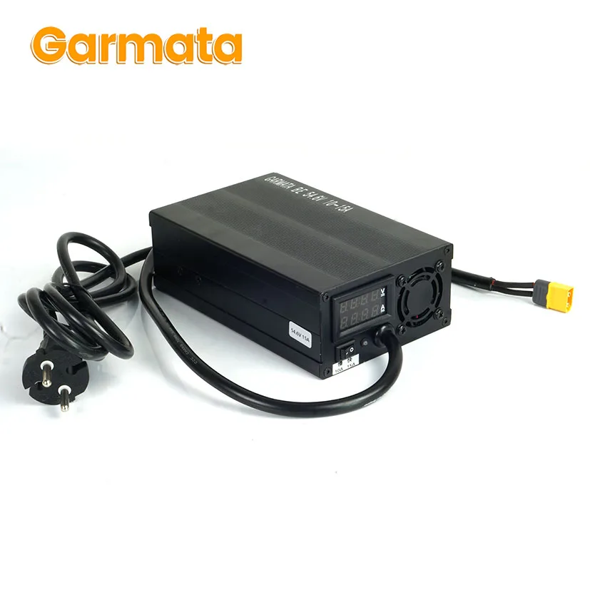 GARMATA E-bike lithium battery CHARGER LED Display 48v15a 20s 54,6v off-road mountain scootersre Bicycle small high power charge