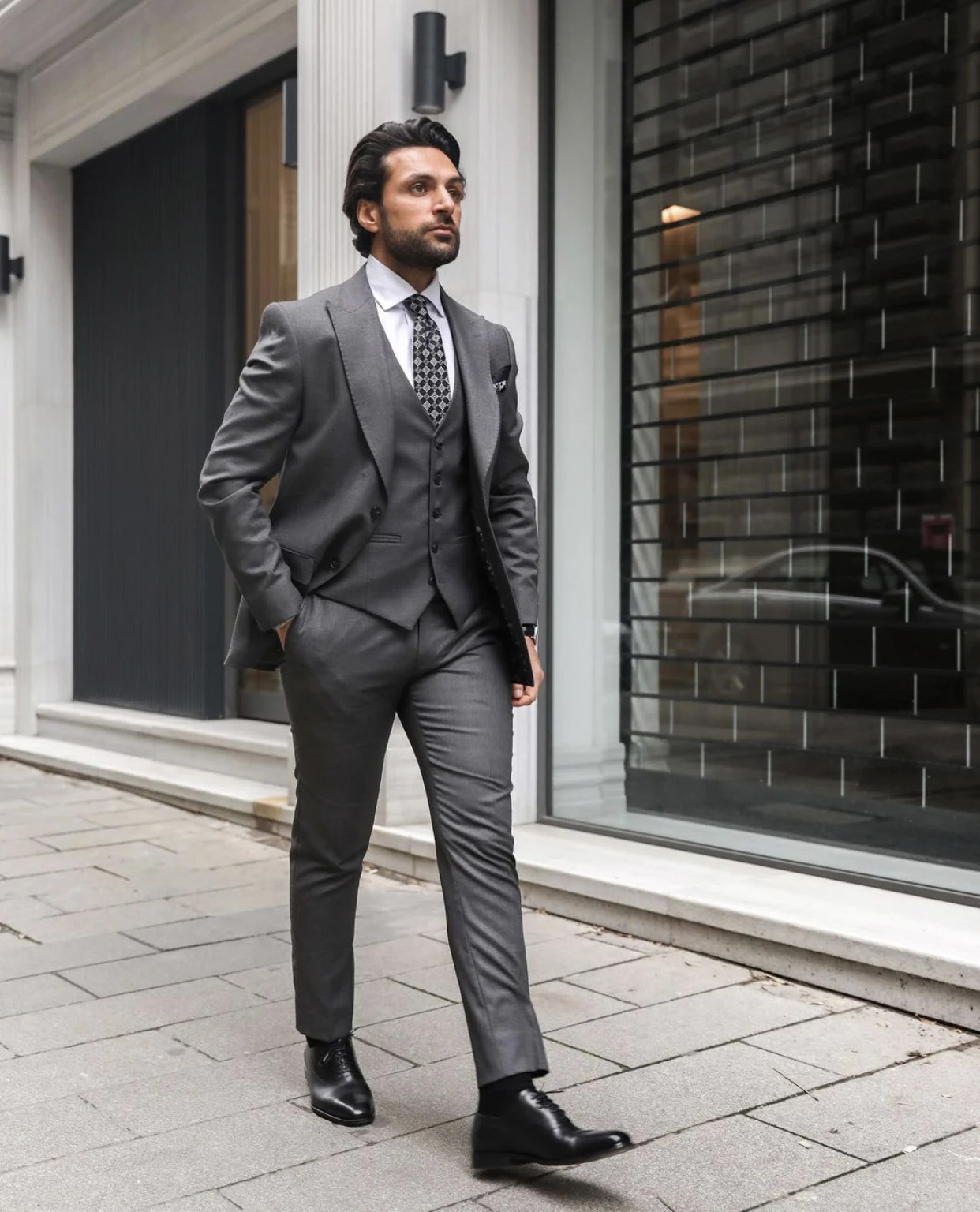 Traje de novio para hombre, esmoquin de boda color burdeos, ajustado, para fiesta de graduación, cena, (chaqueta + Pantalones + corbata) de negocios, 2021