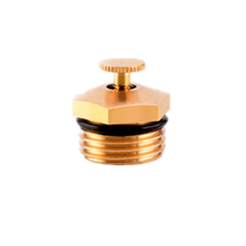 

5 Pcs 360 Degrss Garden Sprinkle Connector Thread Water Sprinkler Irrigation Spray Nozzle Head Brass Supplies