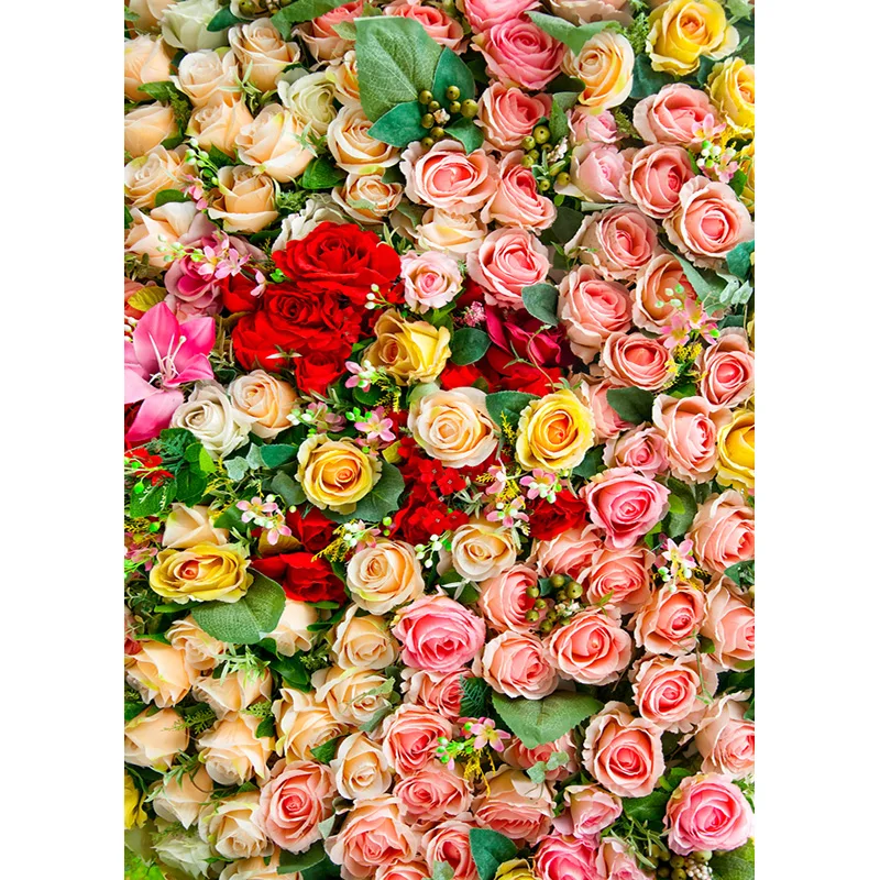 Vinile fondali fotografia Prop fiore parete pavimento in legno tema matrimonio Studio fotografico sfondo 1911 CXZM-17