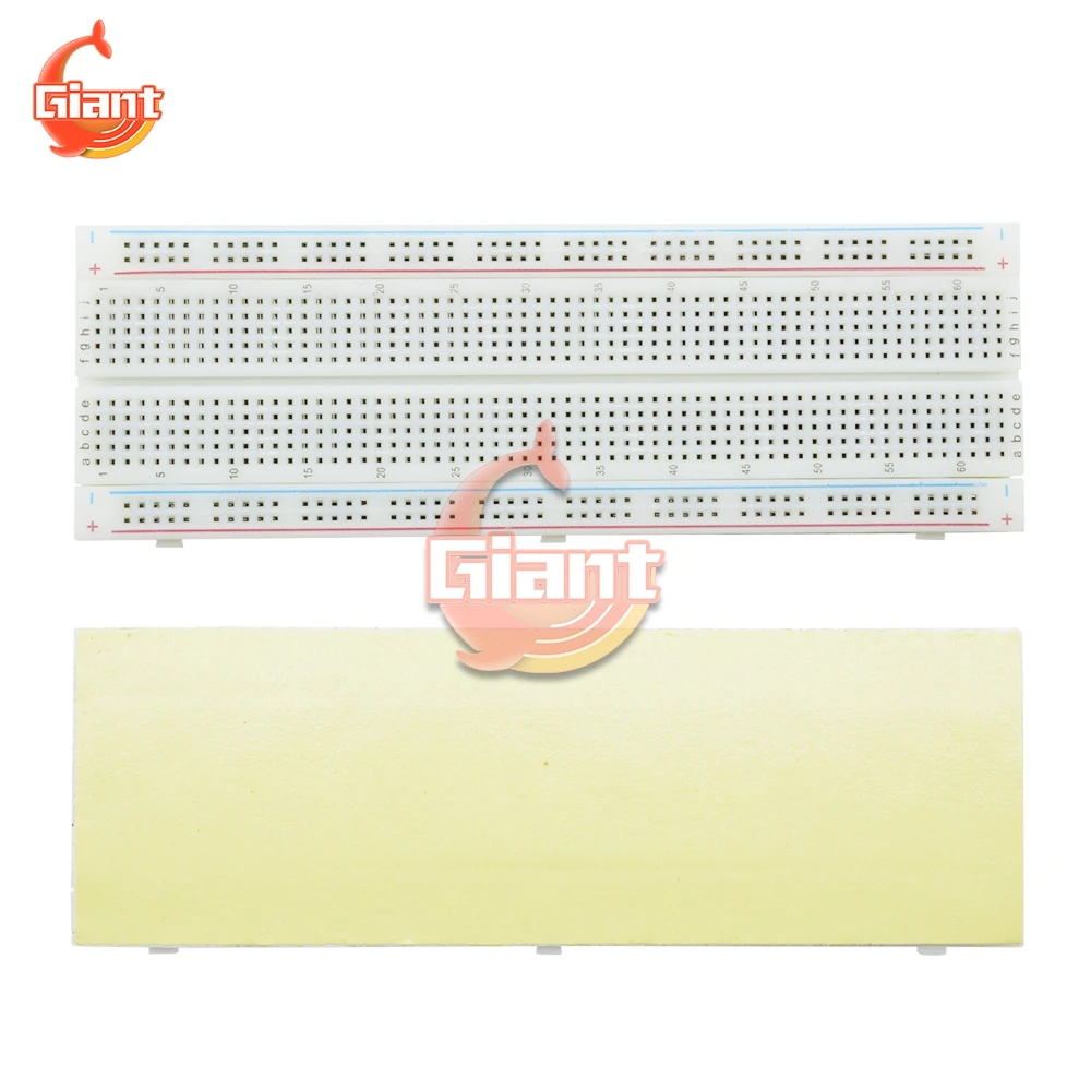 Modul Suplai Daya Papan Sirkuit 3.3V 5V MB102 + MB-102 830 Poin Papan Roti Prototipe untuk Kit Arduino + 65 Kabel Jumper Grosir