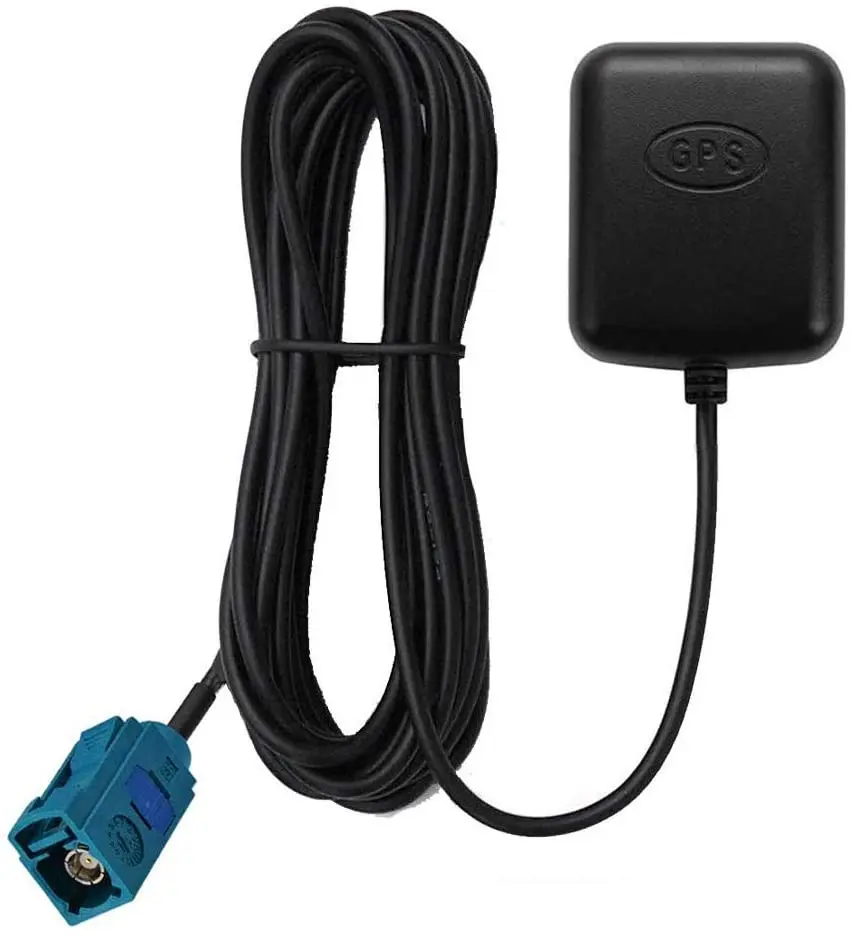 Vehicle Waterproof Active GPS Antenna with Fakra Z Connector 28dB Gain, 3-5VDC