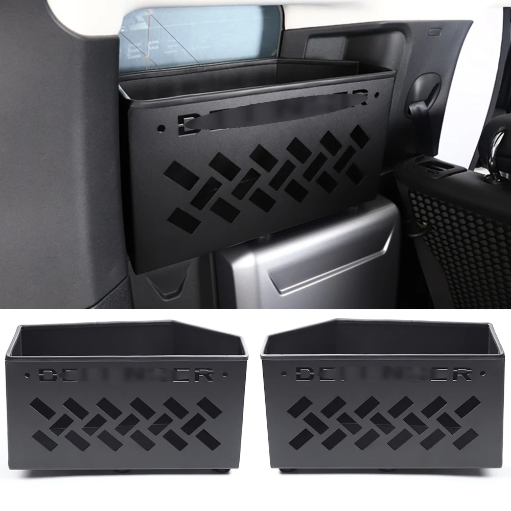 

For Land Rover Defender 2020 2021 2022 Aluminum alloy Car Trunk Side Storage Box Accessories