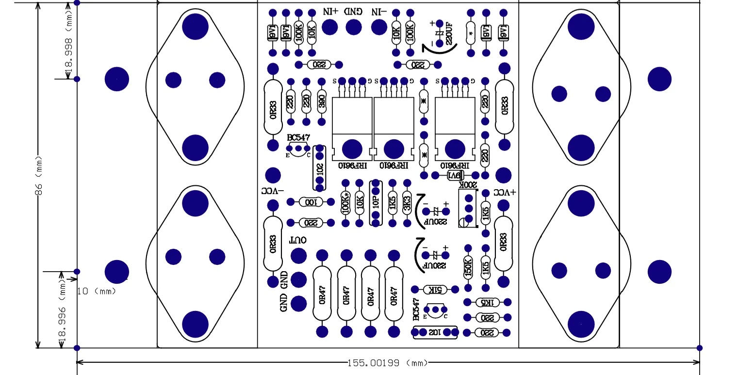 PASS-A3 A3 classe A amplificateur de puissance conseil moyen A PASS sceau d'or sceau d'or A3