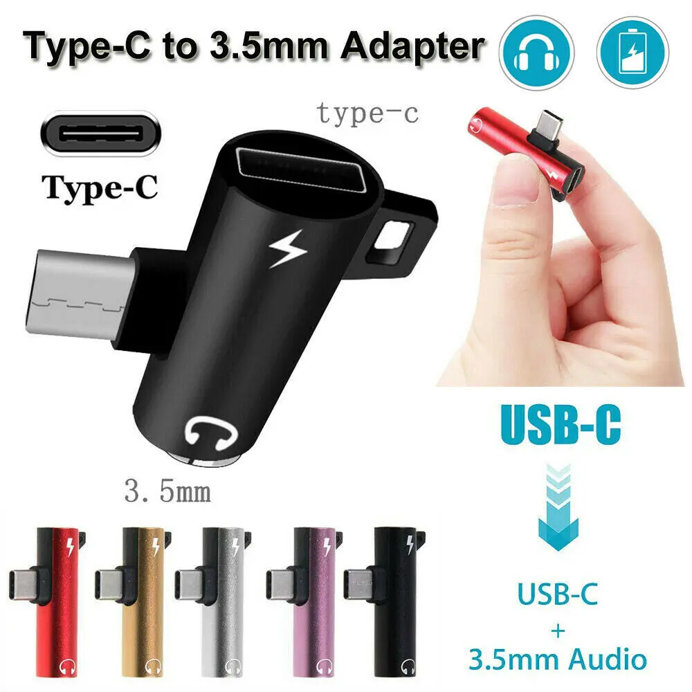 

Type-C to 3.5mm Jack USB C Headphone Audio Adapter Converter for Xiaomi Huawei1