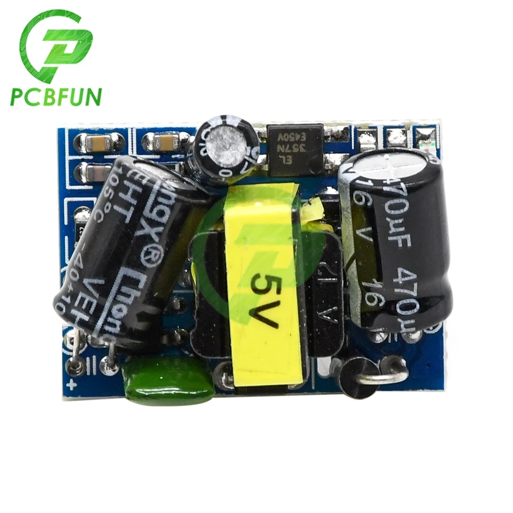 AC-DC 5V 700mA 3.5W Precision Buck Converter AC 220V to 5V DC Step Down Transformer Power Supply Module Automatic Protection