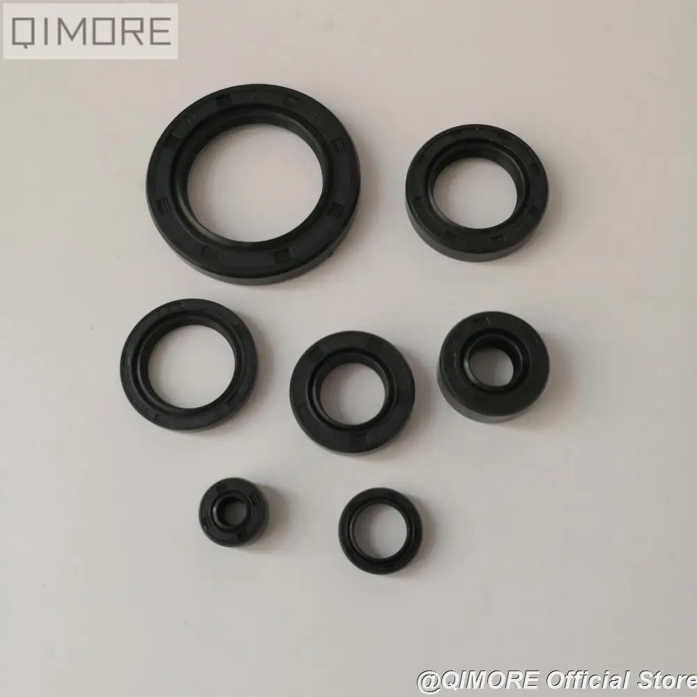 Engine Oil Seal Kit for Rebel CA250 Regal Raptor DD250 Tank Vision Baja Phoenix 250 Jinlun Texan 250 Sanex QJ250-3 253FMM