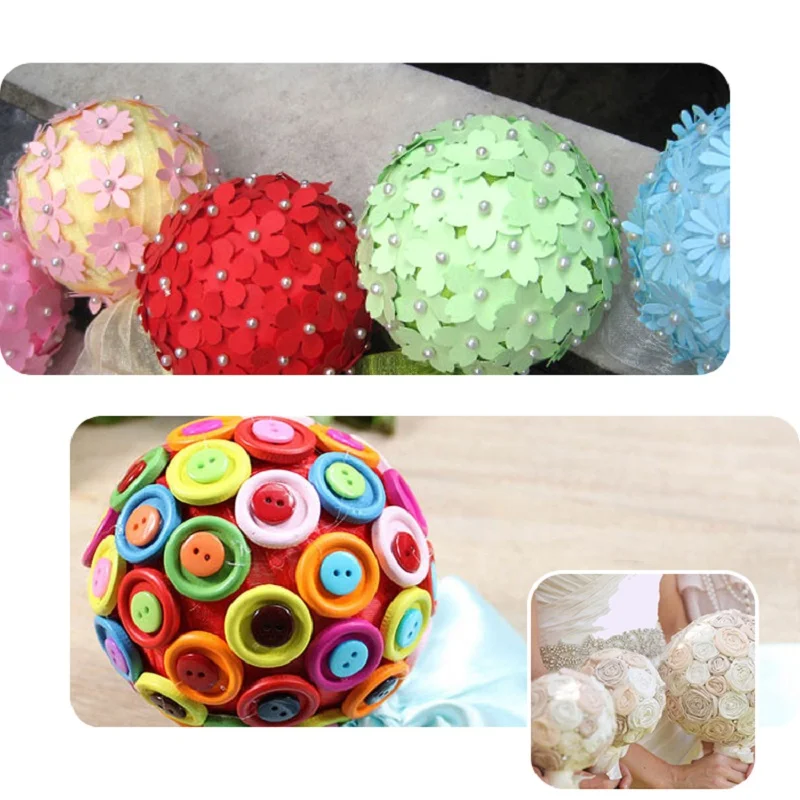 New XMAS Party Polystyrene Styrofoam Foam Ball Round DIY Accessory Handmade For Party celebration Decorations Craft DIY All Size