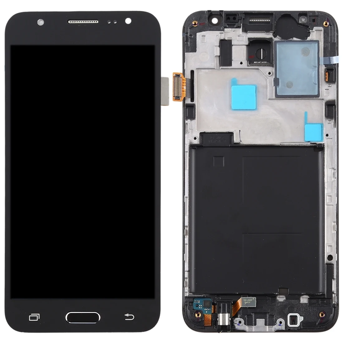 iPartsBuy for Galaxy J5 (2015) / J500F TFT Material LCD Screen and Digitizer Full Assembly with Frame