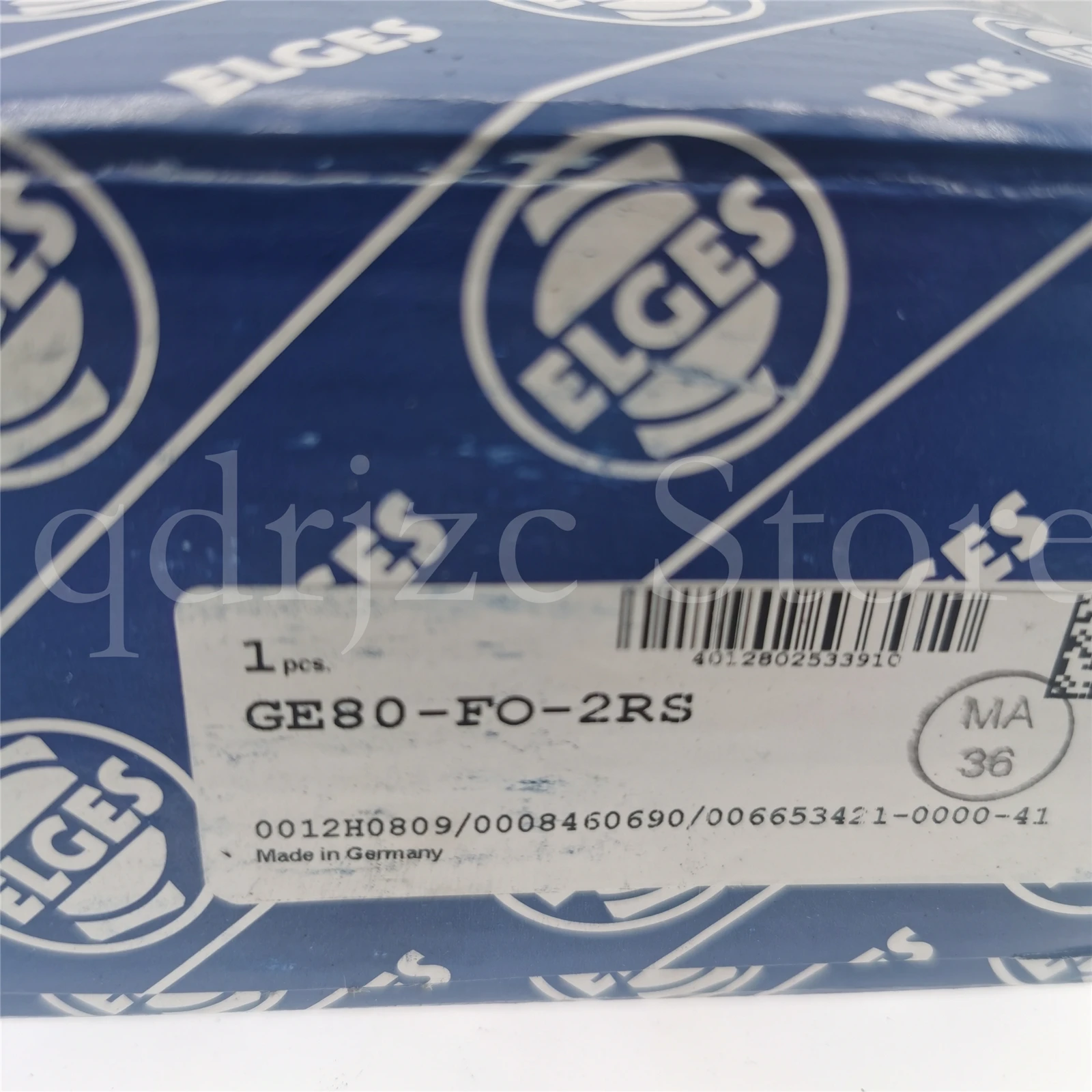 joint bearings GE80-FO-2RS = GEH80ES-2RS DGEG80-ES-2RS 80mm X 130mm X 75mm