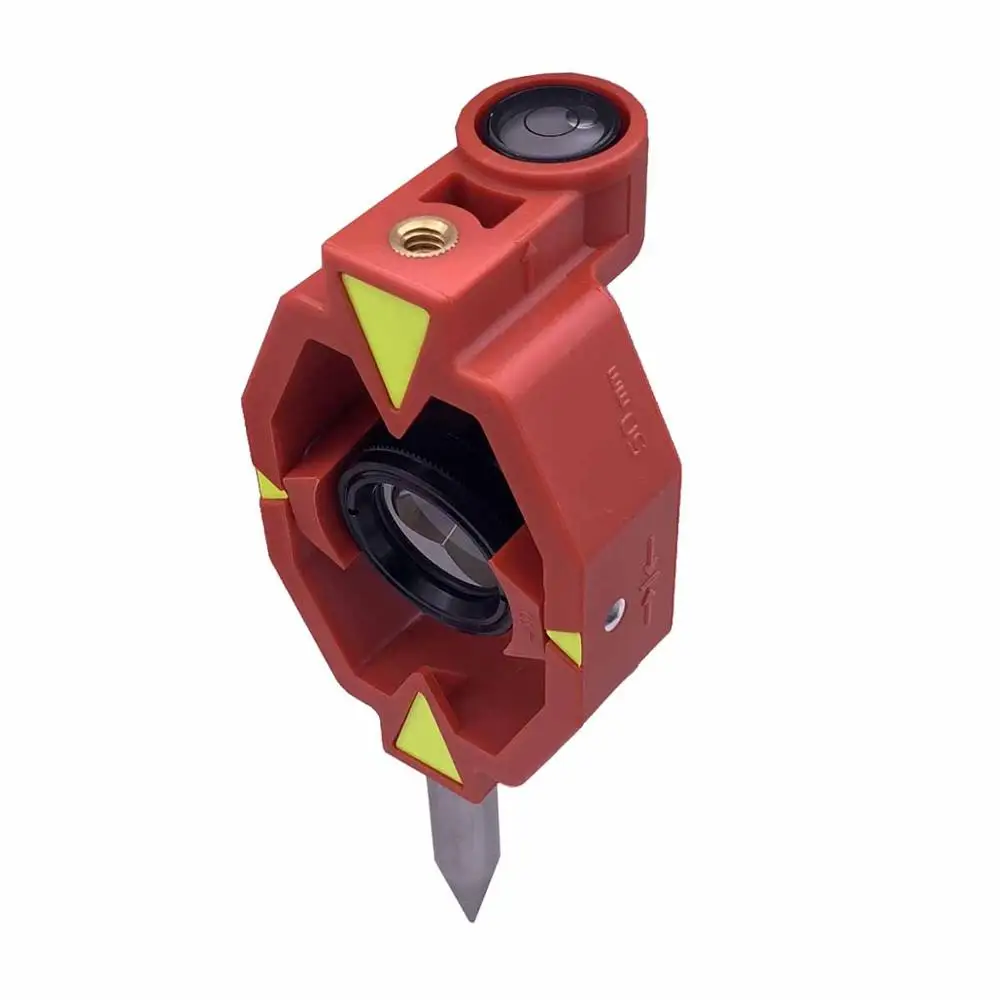 Brand new Mini Prism for Total Station Surveying constant 0 /-30 mm Offset with tip point