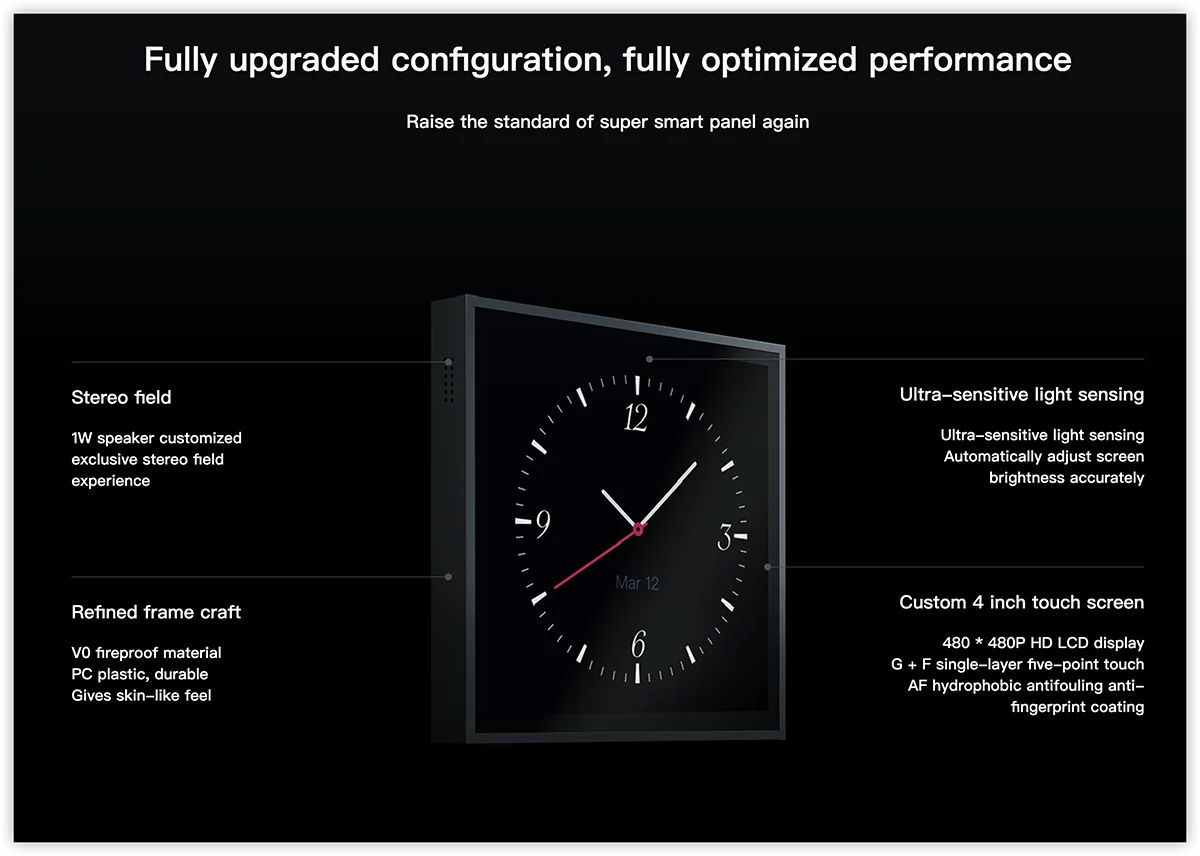 ORVIBO-Panel de puerta de enlace inteligente MixPad C2, luces de Control de pantalla táctil, aires acondicionados, cortinas