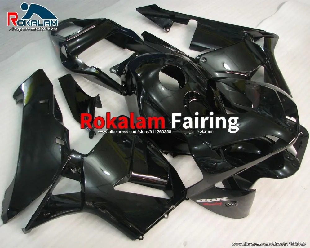 

Ярко-черный обтекатель для Honda CBR600RR F5 2003 2004 CBR 600RR F 5 03 04 CBR600 RR Комплект обтекателя мотоцикла (литье под давлением)
