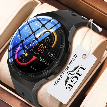 LIGE new silicone strap digital watch men sports watches electronic LED male smart watch for men clock waterproof Bluetooth watch