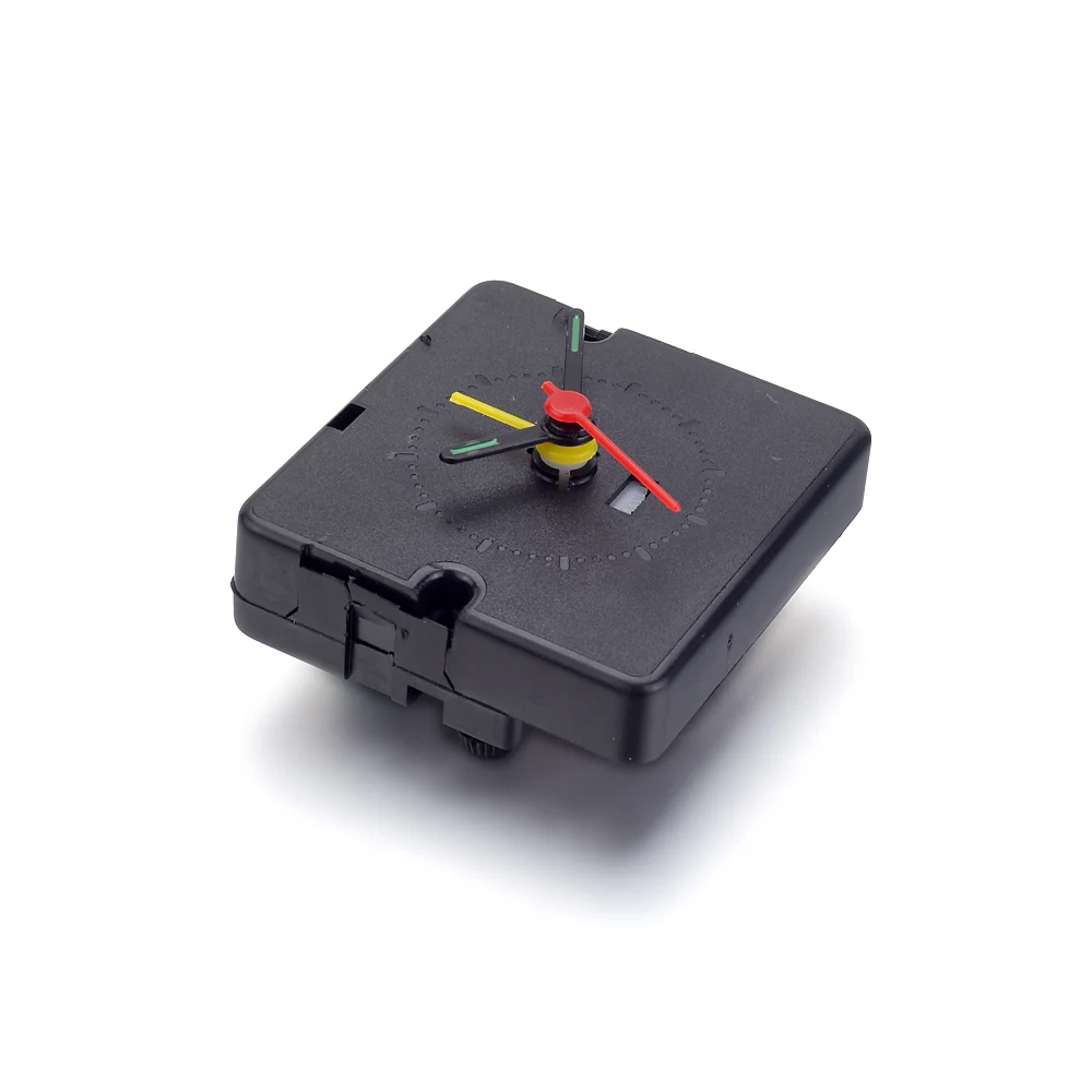 1Pcs Black Plastic Electronic Alarm Clock Movement Mechanism and Fittings DIY Replacement 55*50*15mm