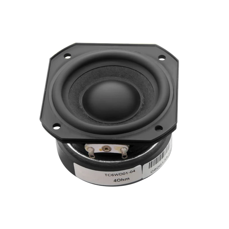 2 Inch Full Range Speaker Unit 4ohm 20W 55mm Treble Midrange Woofer Loudspeaker For Home Audio DIY Sound Good Rubber Edge