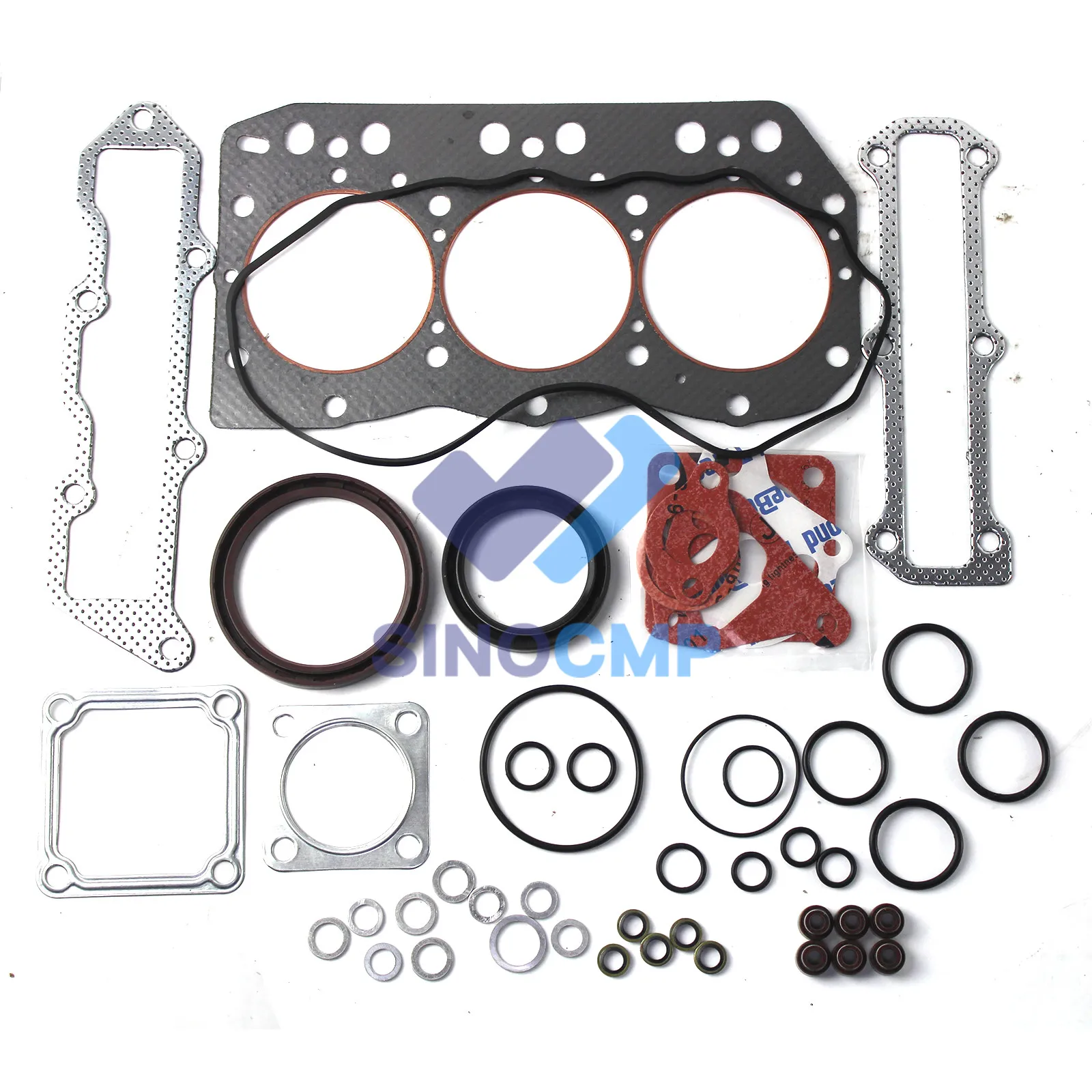 kit junta do motor para komatsu pc27mr1 pc27mr3 pc27r8 pc30fr pecas 3d82ae 01