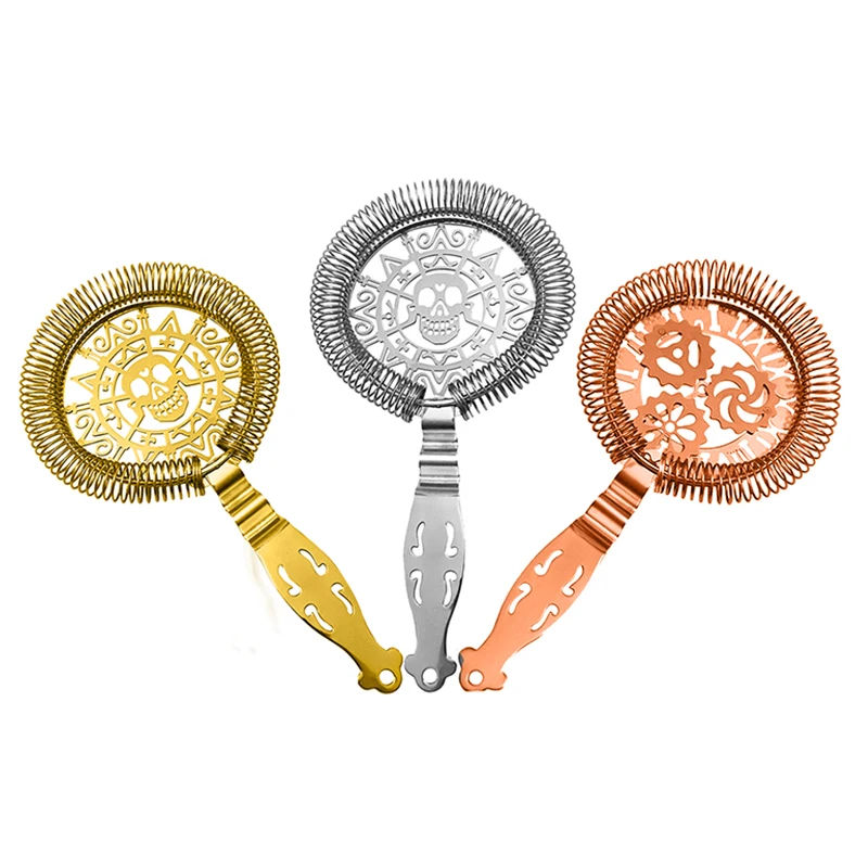 Sitko do koktajli Hawthorn Sitko do koktajli ze stali nierdzewnej Profesjonalne narzędzia barowe