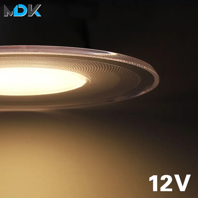 AC 12V 5W 7W 9W 3W LED DownLight Światło punktowe Wpuszczana instalacja Kolor Ciepłe i naturalne światło Lampa Downlight Nowość