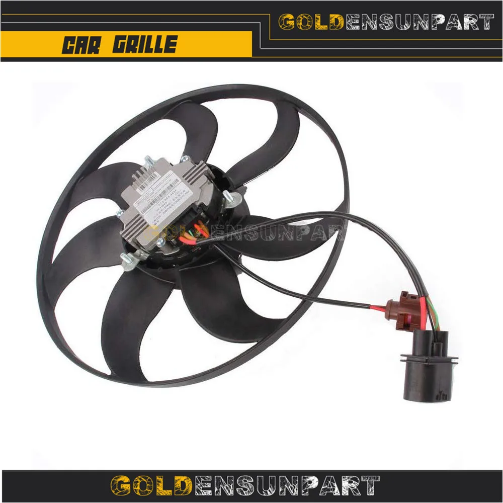 3C0 959 455 F Cooling Systems Radiator Fan Auxiliary Radiator Cooling Motor Fan For VW Golf Jetta Rabbit Passat AUDI TT A3