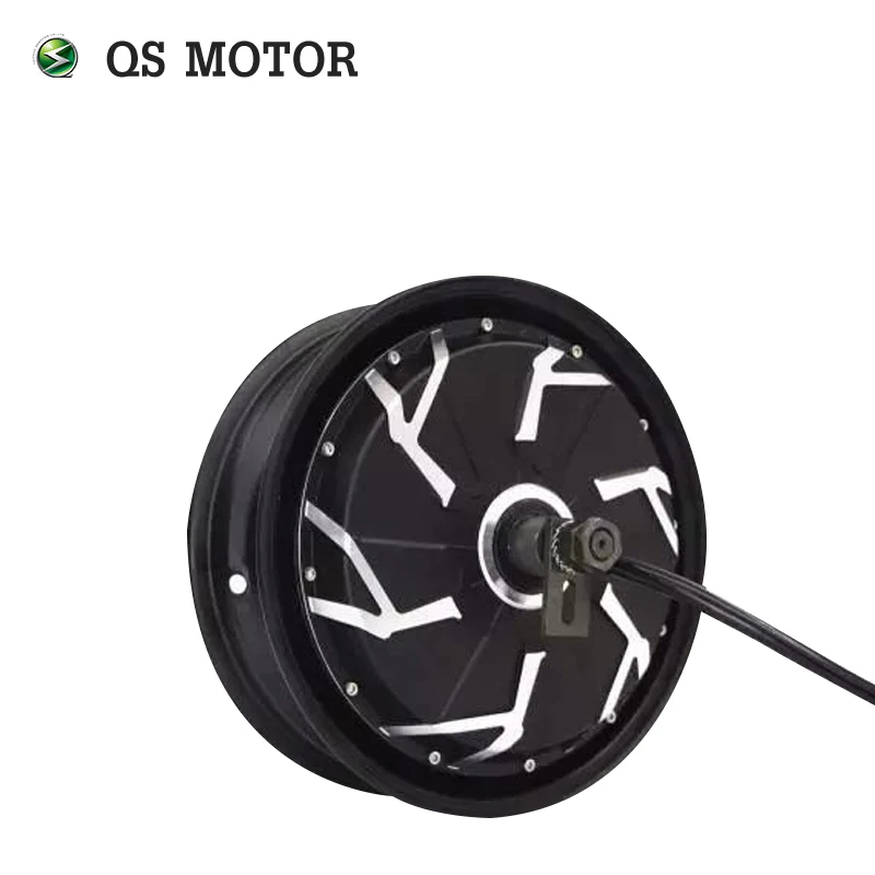 QS 12inch 260 3000w V4 80kmh Fast Speed Electric In Wheel Moped Hub Motor For Scooter