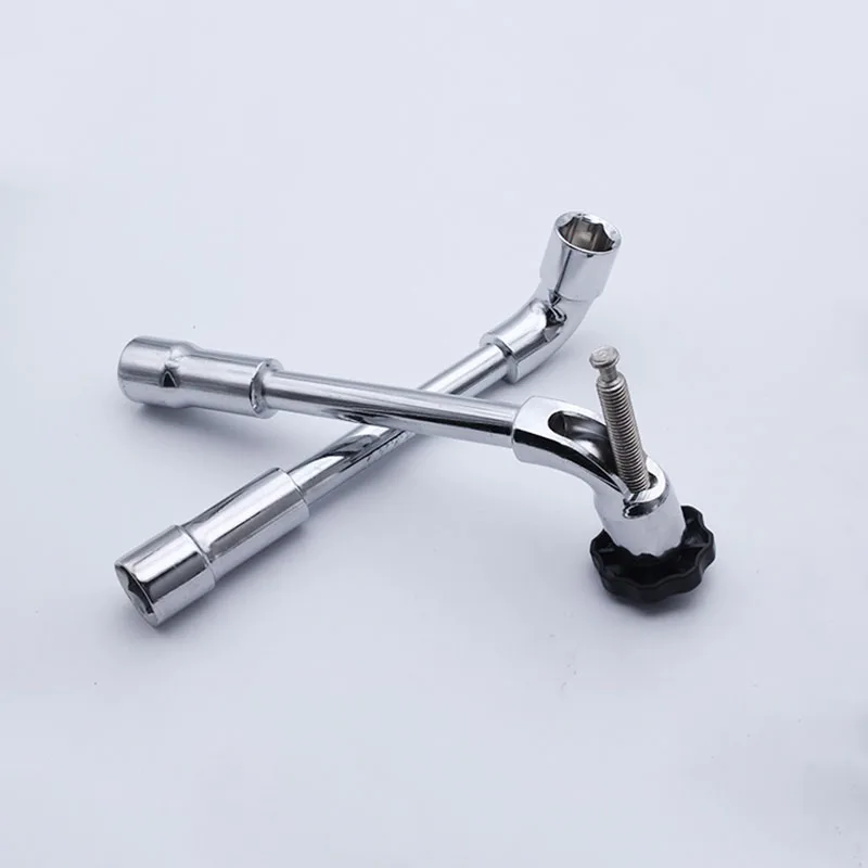 L Type Chrome Vanadium Steel Universal Grip Wrench,Double Head Outer Hexagon Hand Tools,Car Ratchet Socket Spanner Auto Tool .