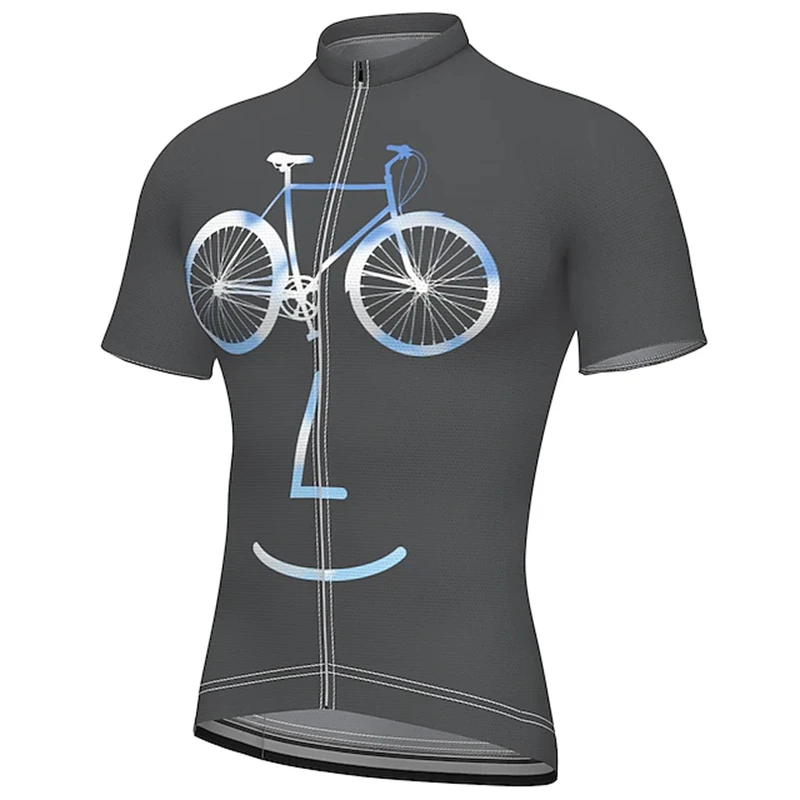 Riding Shirts Apparel Printing Digital Quick-drying Sublimated Short Sleeve Sportswear Hot Custom Cycling Jersey Bicycle Clothes