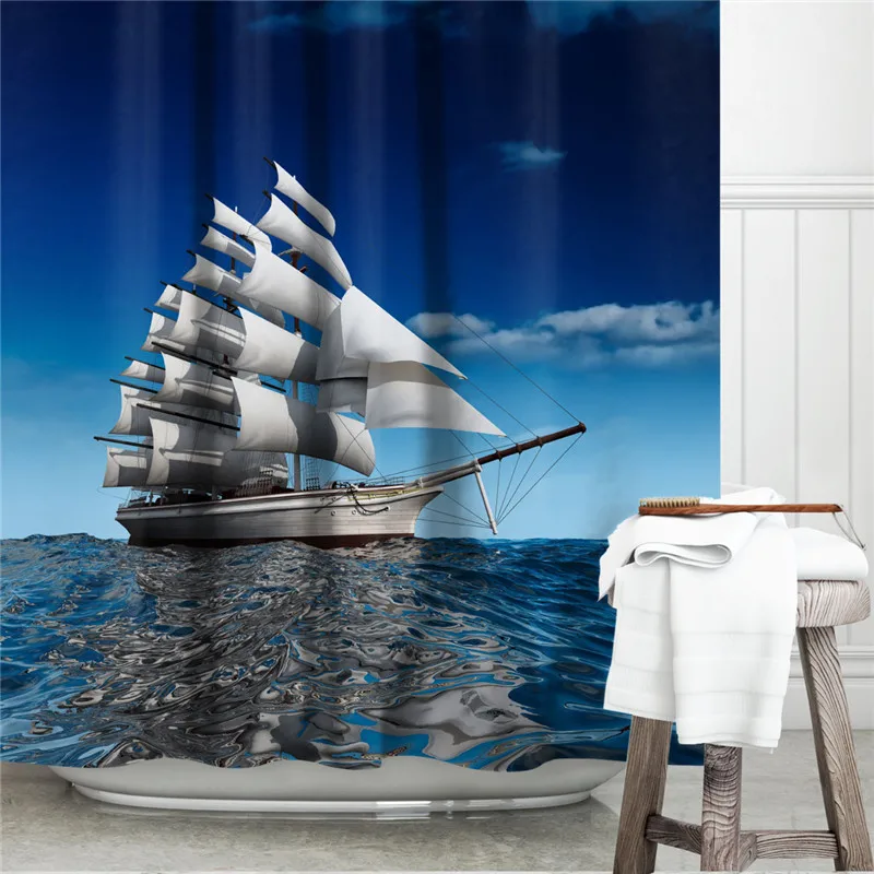 Sexy Bikini Beauty Bathroom Curtain Waterproof Fabric Polyester Shower Curtain Bathroom Shower Curtain
