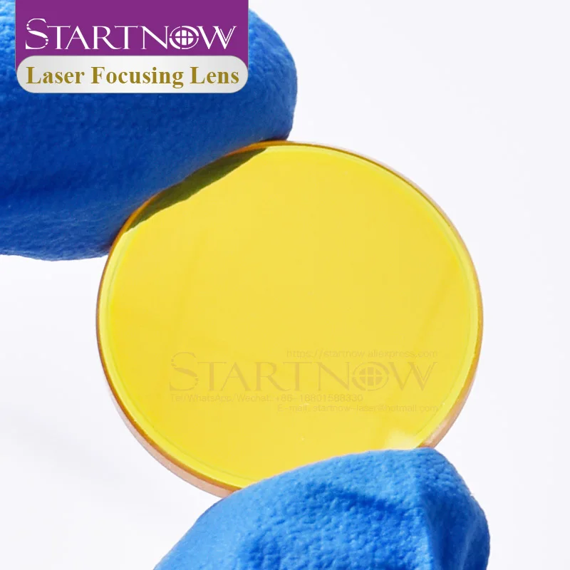 Startnow-lente de enfoque láser CO2 para piezas de máquina de corte láser, CVD ZnSe Dia 12, 18, 19,05mm, 20 FL, 38,1, 50,8, 63,5, 76,2, 101,6