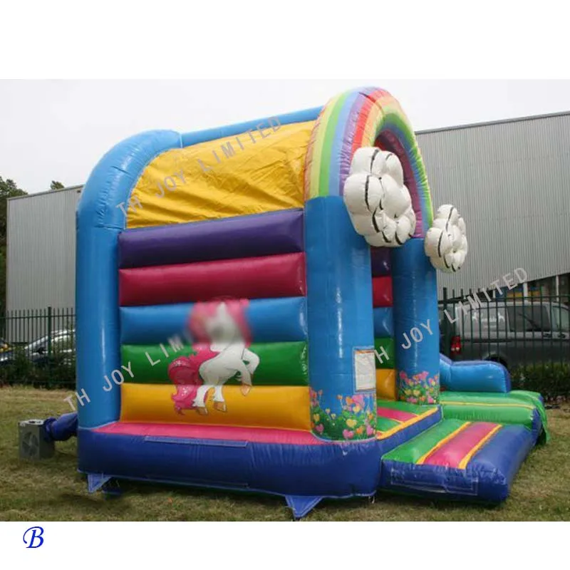 5x4m Inflatable Bouncy House Kids Jumping Castle Bouncers With Slide Combo