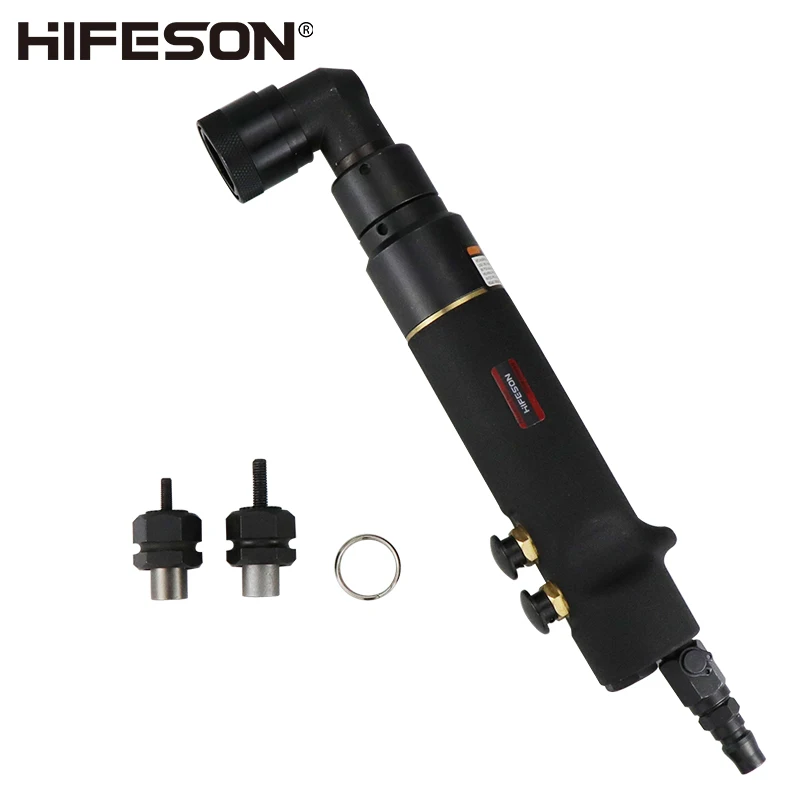 HIFESON-pistola remachadora neumática de 90 grados, herramienta de inserción de tuercas roscadas, remachadora, para M4, M5, M8, M10 remachadora remachadora de tuerca remache remachadora manual remachadora neumatica rem