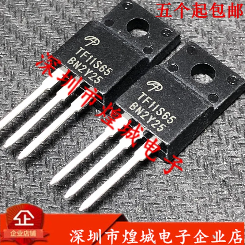 

10PCS TF11S65 AOTF11S65 TO-220F 650V 11A 5