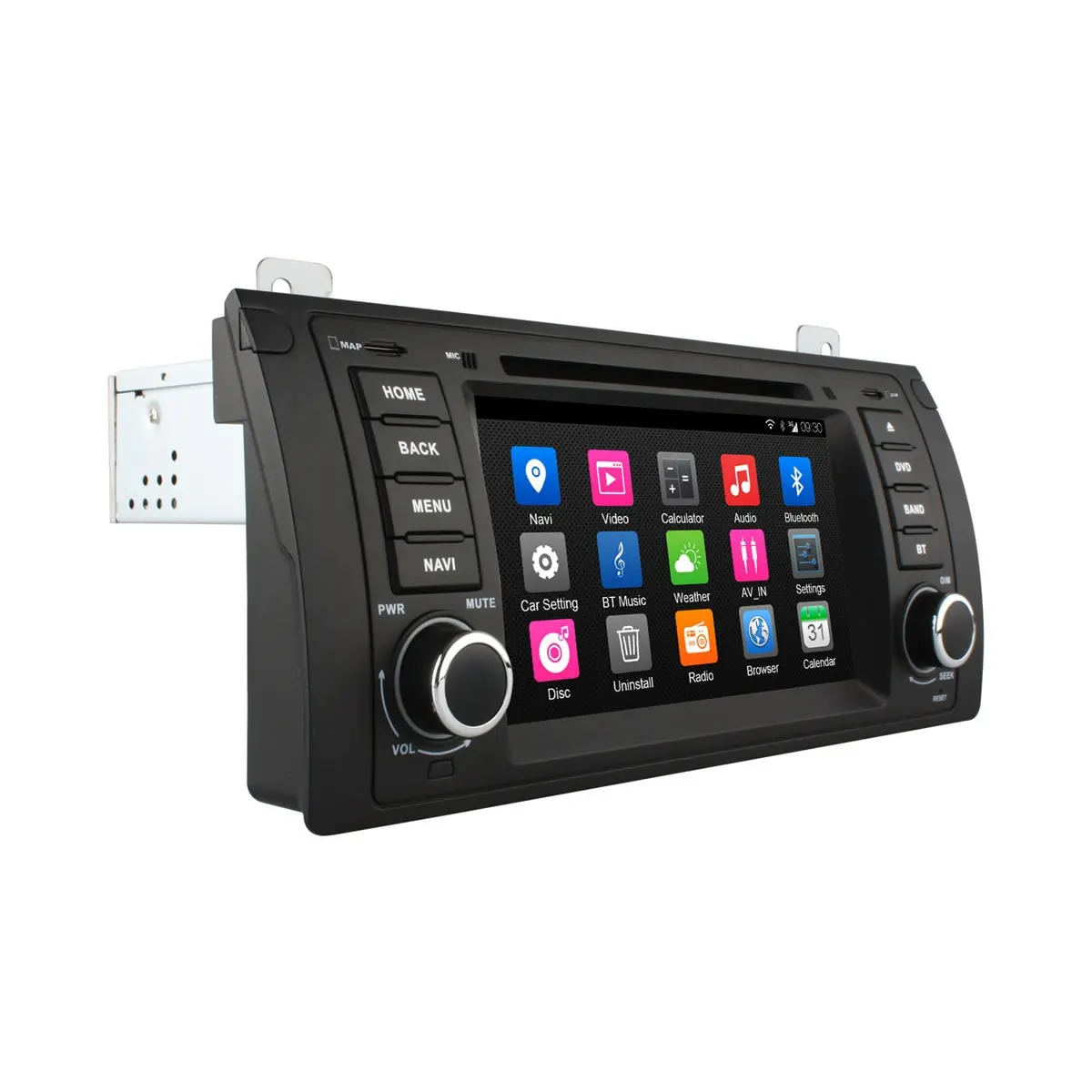 Ownice Pemutar DVD Mobil untuk BMW E39 X5 M5 E38 E53 dengan Wifi GPS Navi Radio FM 4G SIM LTE Android 6.0 Octa Core ROM 32G Di Dash