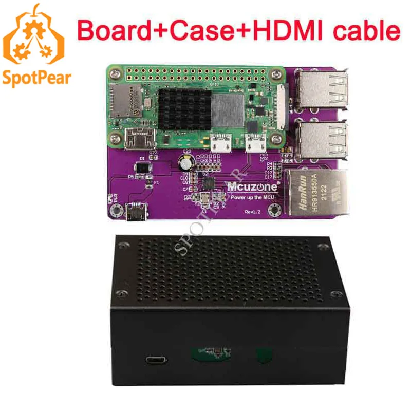 

Raspberry Pi Zero 2 W USB HUB J45 Ethernet Port Expansion board Pi0 Zero 2W to 3B Expansion Board