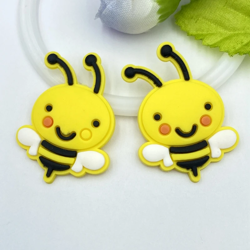 10/20/30pcs cute PVC bee flexi - огляд і ціна Embellishment Glue Craft