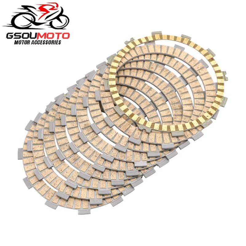 9PCS Motorcycle Clutch Friction Plates Disc For SUZUKI GSX-R GSXR 1000 GSX-R1000 GSXR1000 GSX1000R 2009 2010 2011 2012 2013 2014