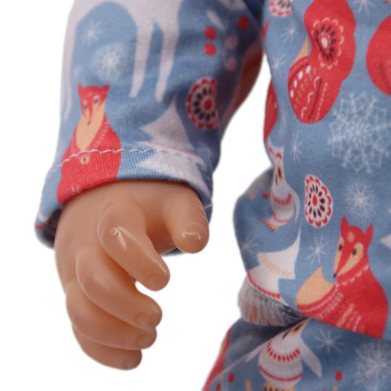 Ropa de muñeca serie de Navidad para muñecas americanas de 18 pulgadas y artículos para bebés recién nacidos de 43 Cm, nuestra generación, regalos