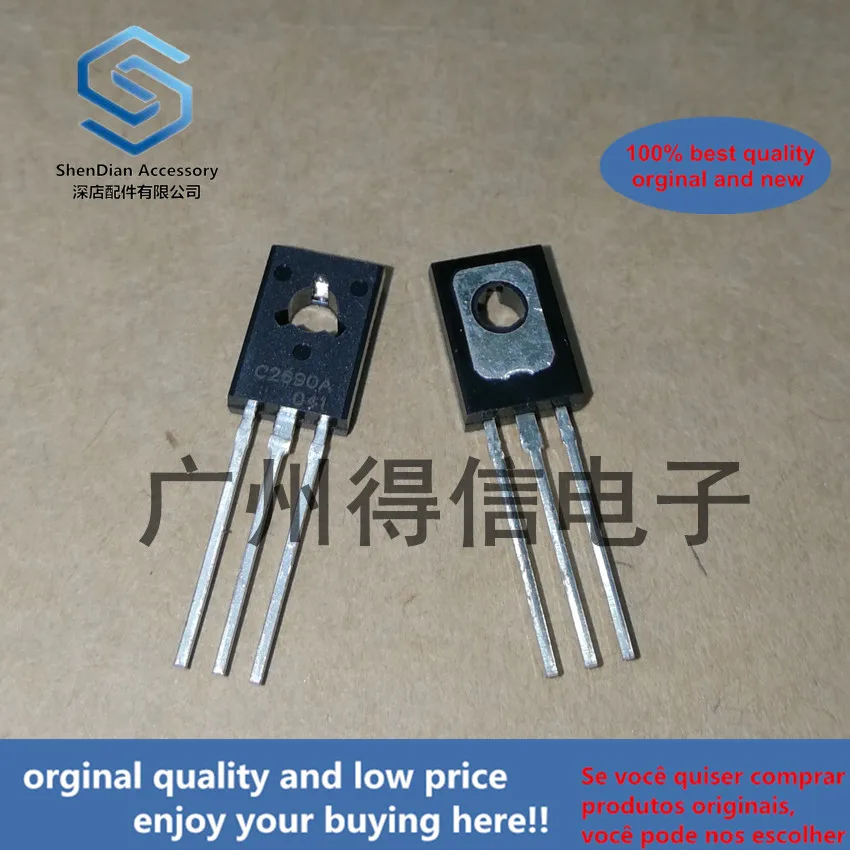 10pcs 100% orginal new  KSC2690A C2690A  TO-126Audio Frequency High Frequency Power Amplifier  real photo