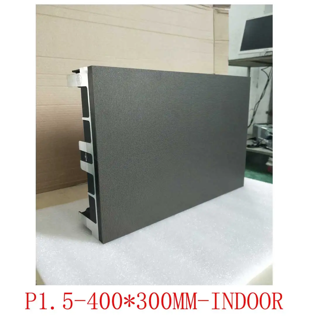 

P1.5 Indoor LED Display 400mmX300mm Cabinet HD TV Wall Advertising Screen P1.25 P1.667 P1.875 P1.923