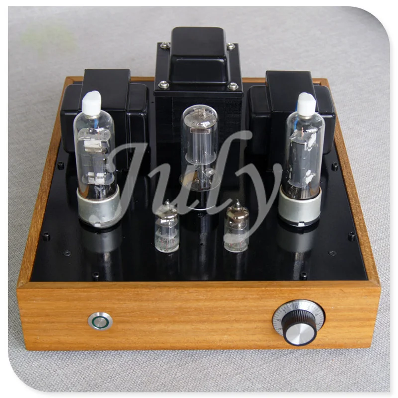 6J1 + 6P13 Stereo fever tube amplifier 6W + 6W low power tube power amplifier finished machine or DIY kit