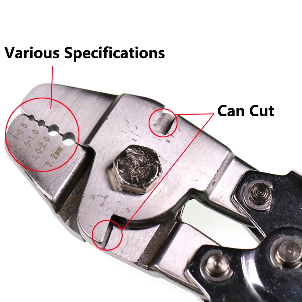 Saltwater Fishing Stainless Steel Multifunctional Fishing Pliers Steel Wire Cutter Hook Tying Tool With Crimps Tube Free Box