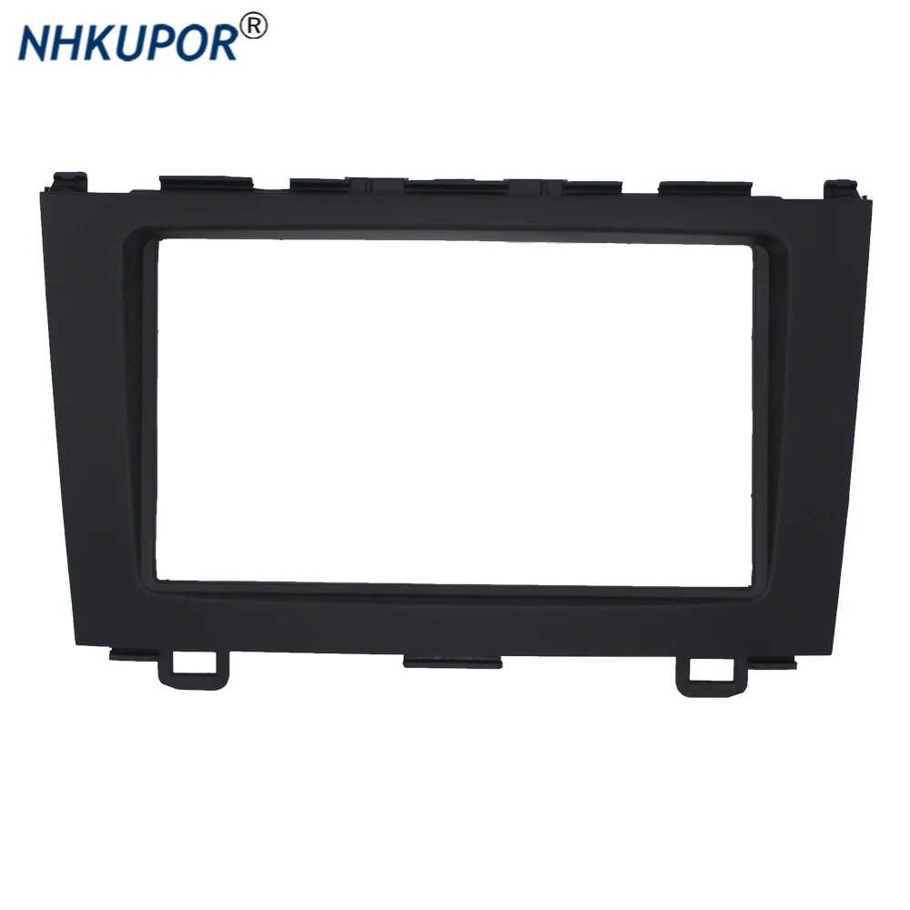 2 Din Audio Fascia For HONDA CRV CR-V 2007 2008 2009 2010 2011 2012 Car Radio Stereo Dash Panel Install Mount Trim Frame Kit