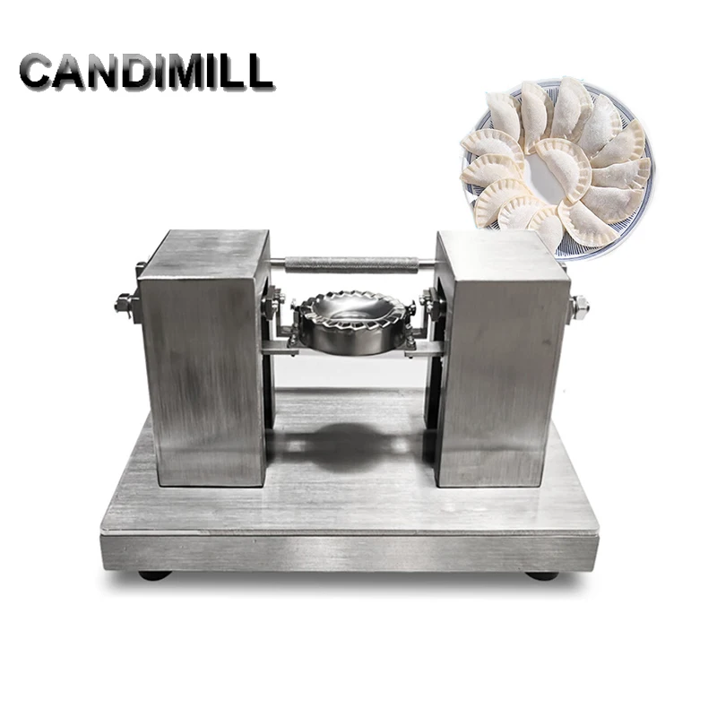 CANDIMILL Hand-Cranked Dumpling Making Machine Small Dumplings Wrapping Machine Manual Stainless Steel Dumplings Maker