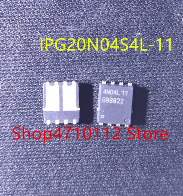 10 pièces/lot IPG20N04S4L-11 4N04L11 30A 40V TDSON-8